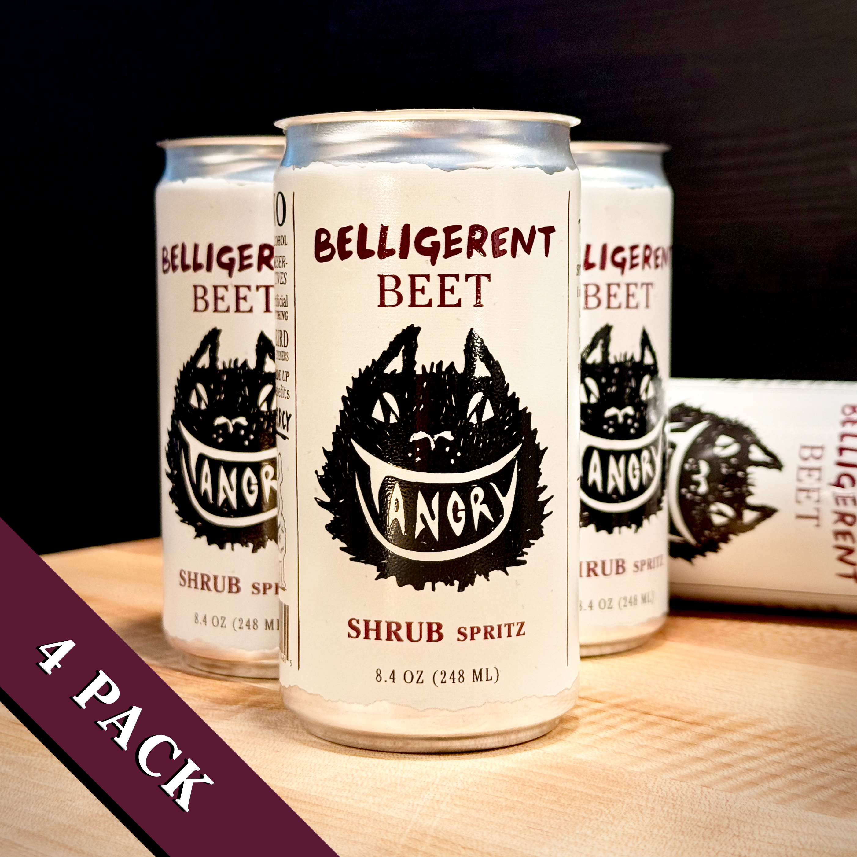 Belligerent Beet  | Pack of 4
