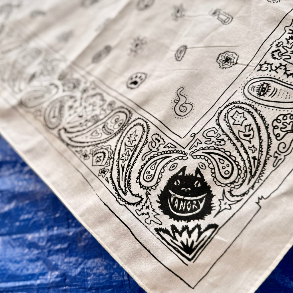 Hand Drawn Bandana